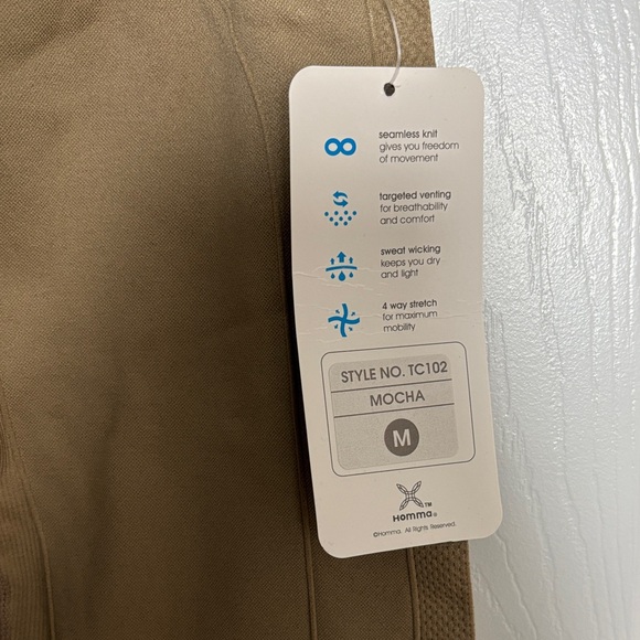 High-Rise Tan Leggings - Picture 2 of 3